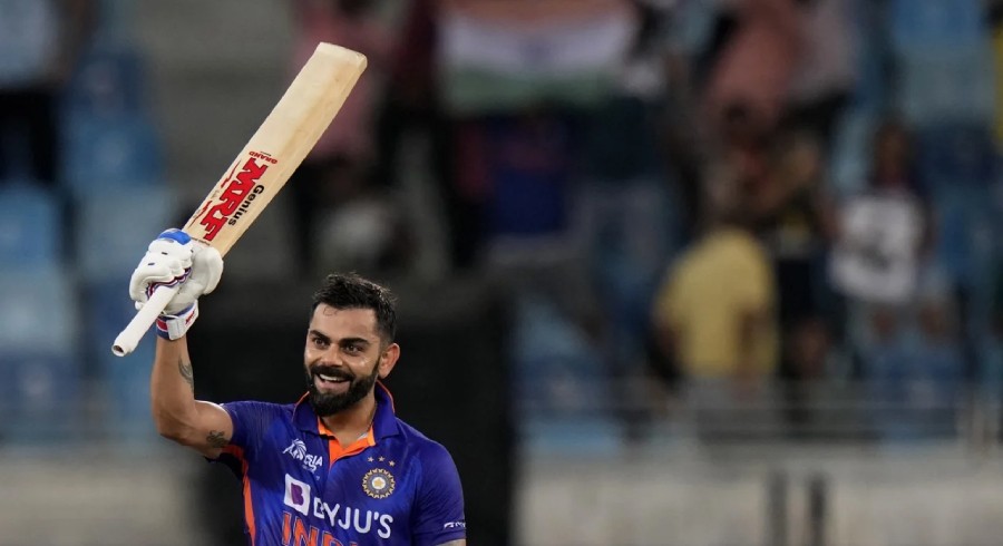 Virat Kohli Hits First Century In Days Against Afghanistan