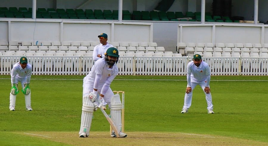 Pakistan's first practice match