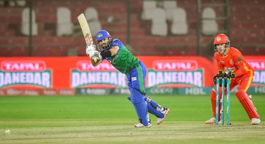 Mohammad Rizwan scored 71 runs off 53 balls against Islamabad United