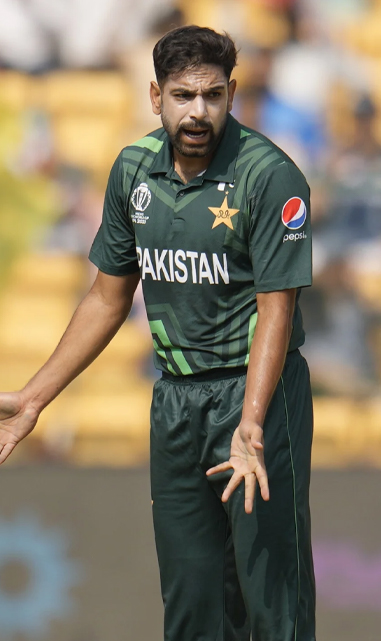 Haris Rauf frustrated after 24-run first over