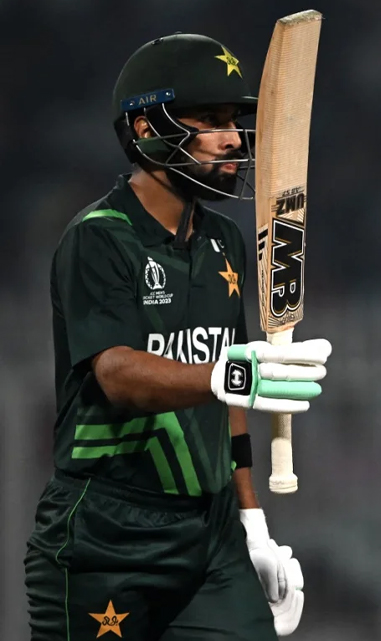Abdullah Shafique his fourth fifty in World Cup