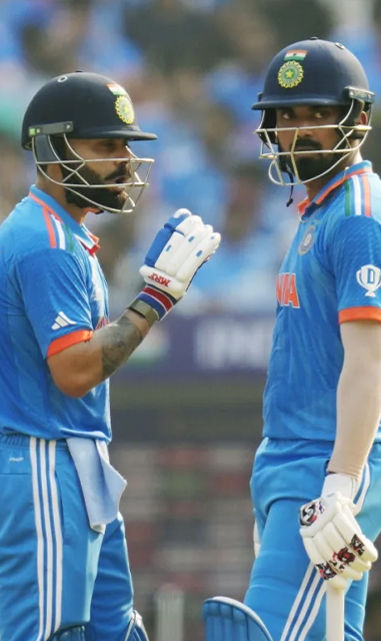 Kohli, Rahul scoring crucial runs for India