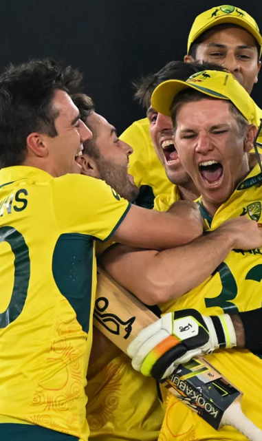 The Aussie way to celebrate after defeating India