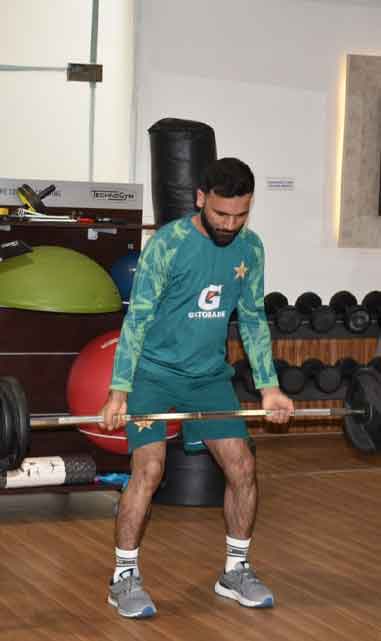 Pakistan cricket team holds intensive fitness camp in Kakul