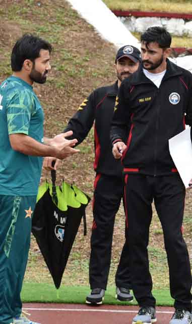 Mohammad Rizwan in talks with fitness trainer
