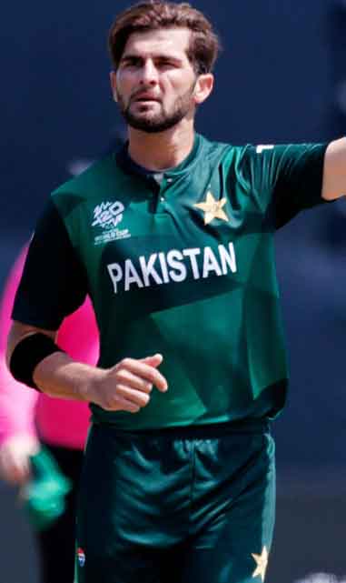 Shaheen Afridi has his wicket