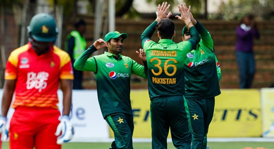 Pakistan stroll to easy win over Zimbabwe in fourth ODI
