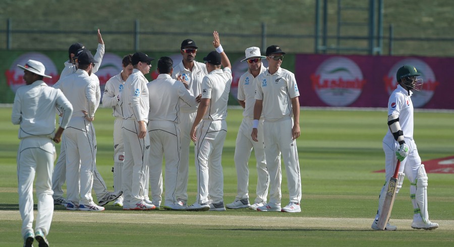 New Zealand win first Test by four runs