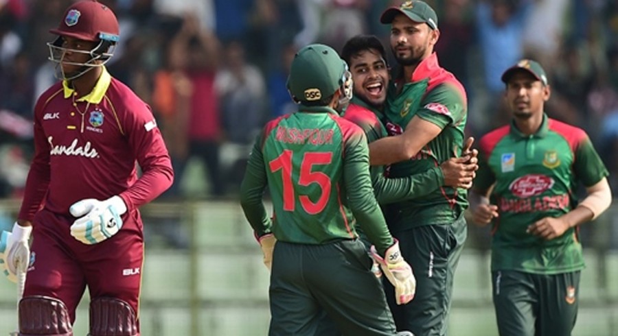 Bangladesh thrash Windies by eight wickets to win series