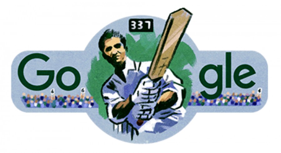 Google doodle celebrates original 'Little Master' Hanif Mohammad
