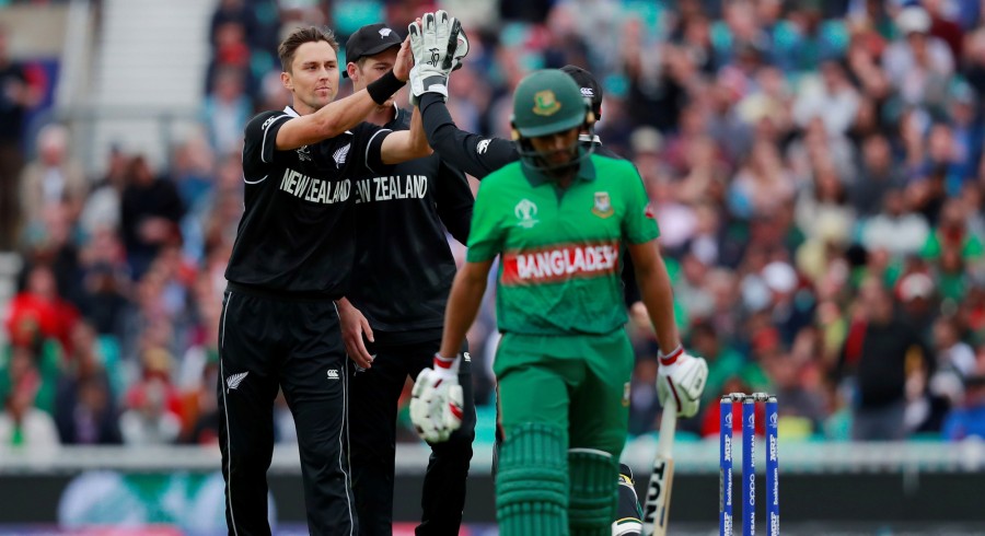 نیوزی لینڈ نے سنسنی خیز مقابلے کے بعد بنگلادیش کو شکست دیدی