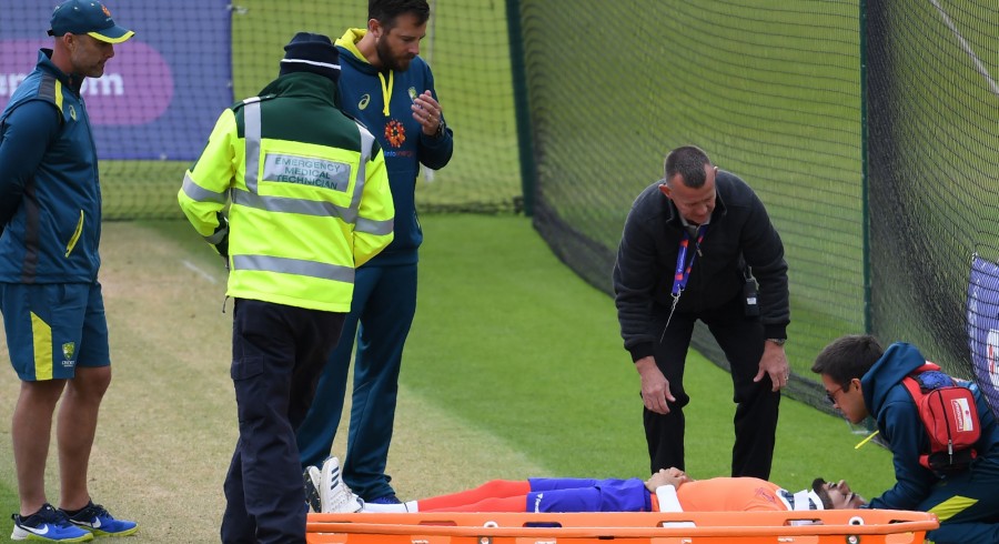 Net bowler hit on head by Warner during World Cup practice