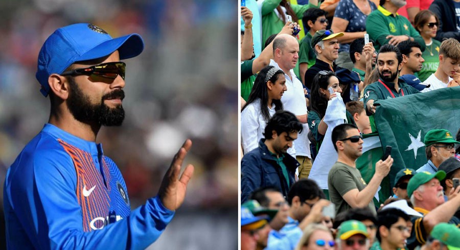 I’m sure Pakistan fans will be supporting us today: Kohli