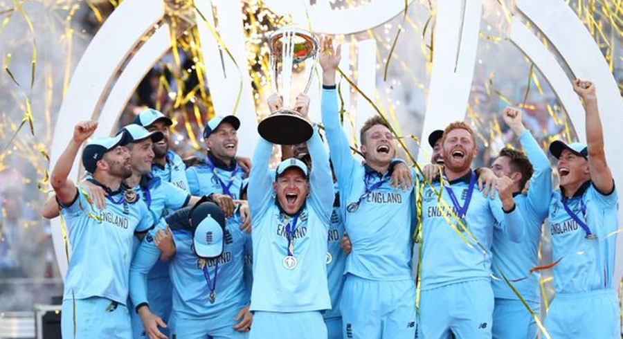 England crowned world champions after super over finish