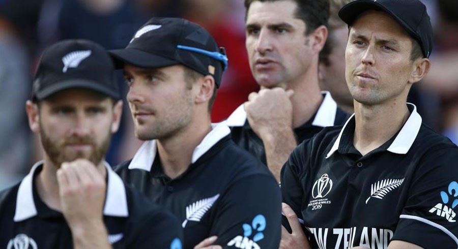 New Zealand players make sombre homecoming after World Cup blow