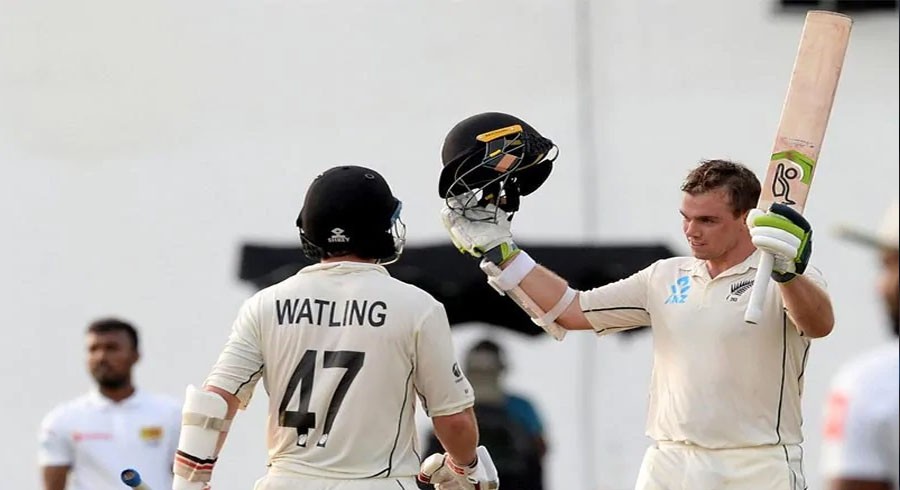 Latham ton drives New Zealand's reply against Sri Lanka