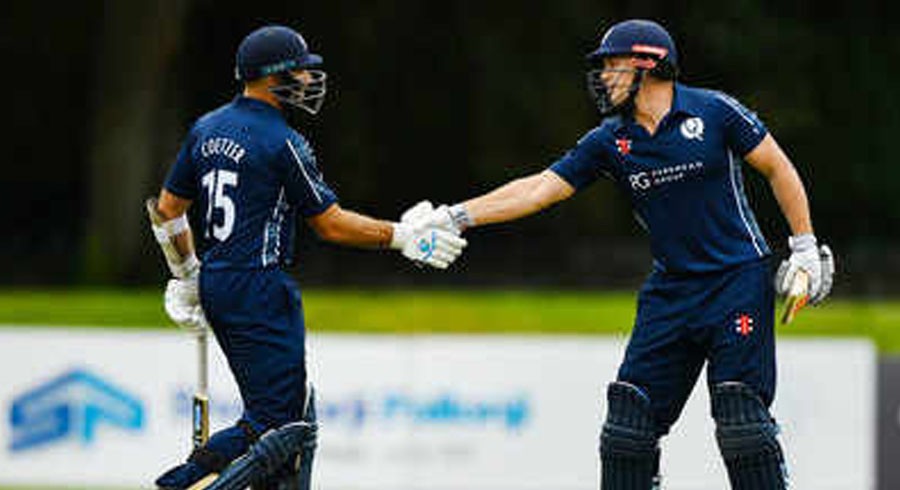 Scotland record third highest T20 stand in win over Dutch