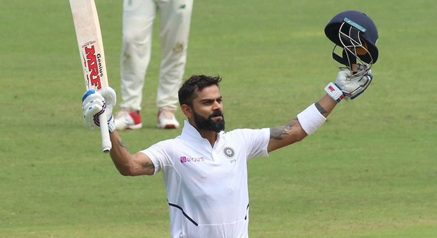 Kohli puts India on top in second Test