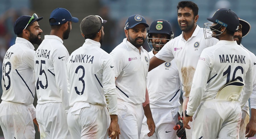 Yadav, Jadeja hand India record 11th-straight Test series win