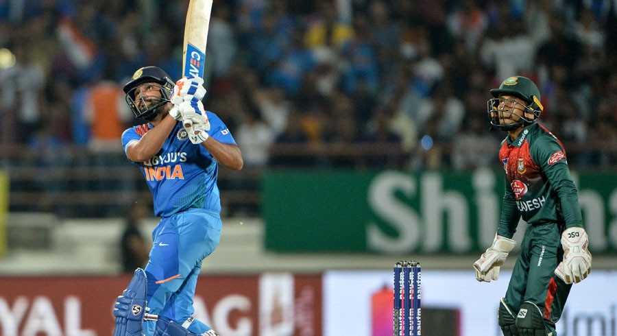 Sharma blitz flattens Bangladesh as India draw level