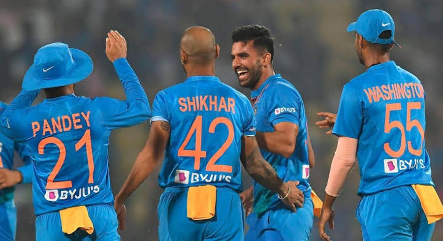 Chahar posts best T20 figures in India's series win