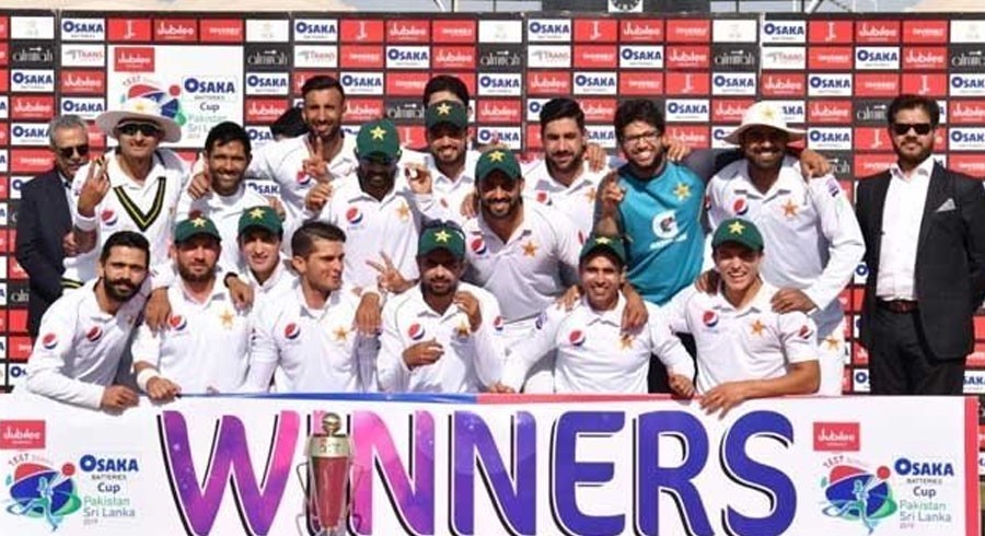 پاکستان کی ٹیسٹ رینکنگ میں ایک درجے بہتری، ساتویں نمبرپر آگیا