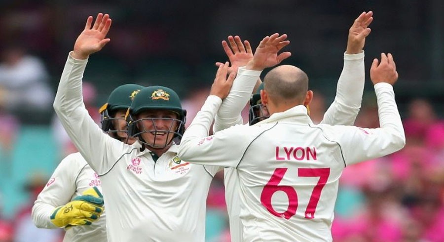 Aussies take control of New Zealand Test after Lyon takes five