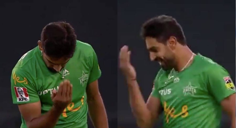 Haris Rauf mesmerises fans with searing pace, new celebration
