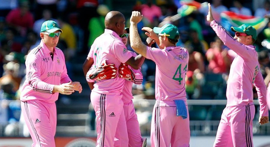 England to join South Africa's cancer cause by sporting pink kits
