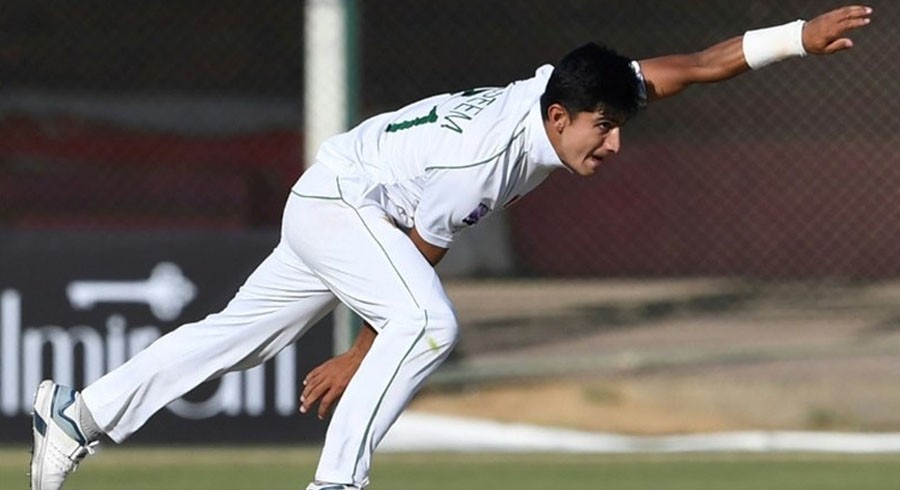 First Test: Naseem hat-trick takes Pakistan closer to victory