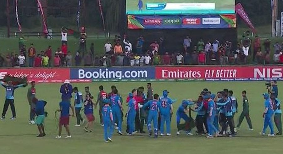 India, Bangladesh players clash after U19 World Cup final