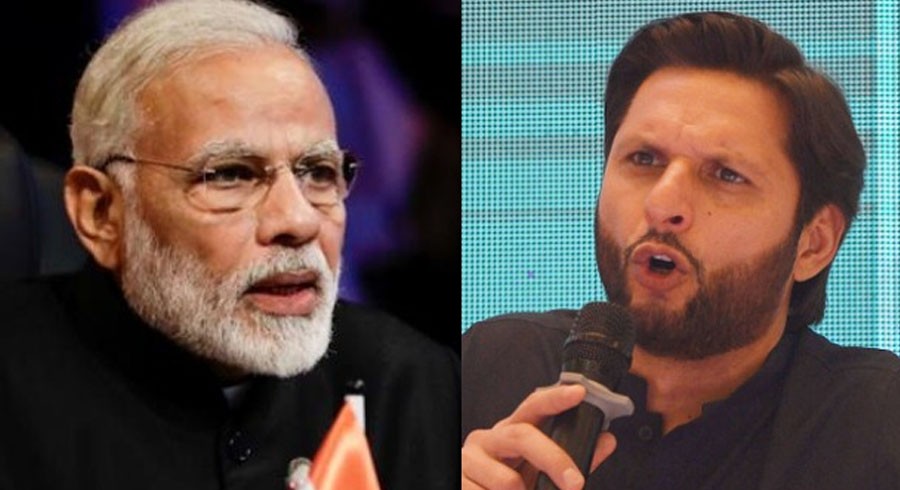 Pakistan, India series not possible until Modi is in power: Shahid Afridi