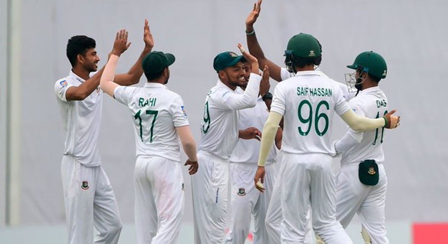Bangladesh's Nayeem spins Zimbabwe to heavy Test defeat