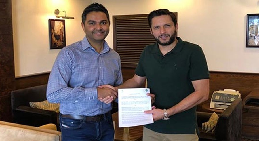 Shahid Afridi Foundation logo to feature on ‘sponsorless’ Pakistan playing kits