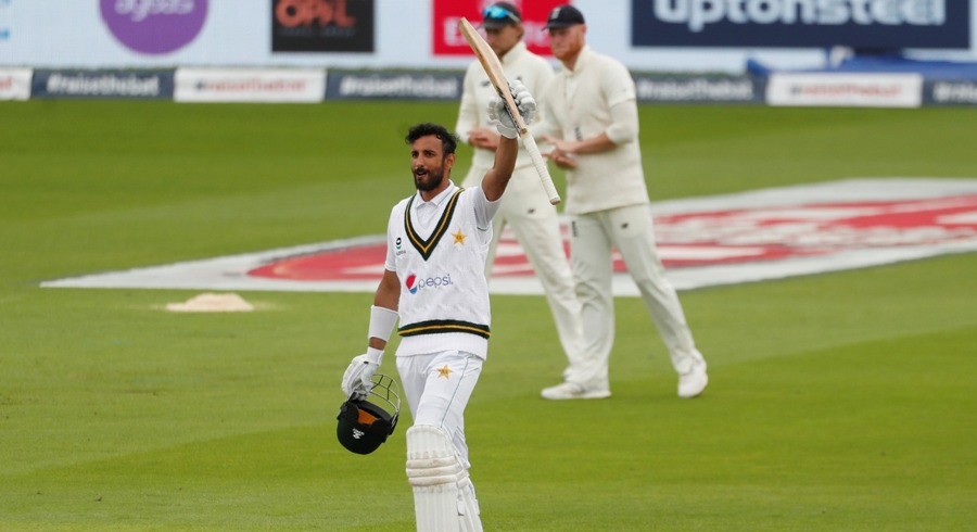 Shan Masood joins elite list with century in first England Test