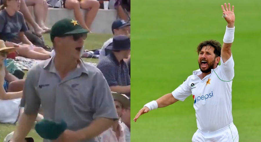 ‘Surely not’: Mixed reaction after Yasir Shah gifts Test cap to fan