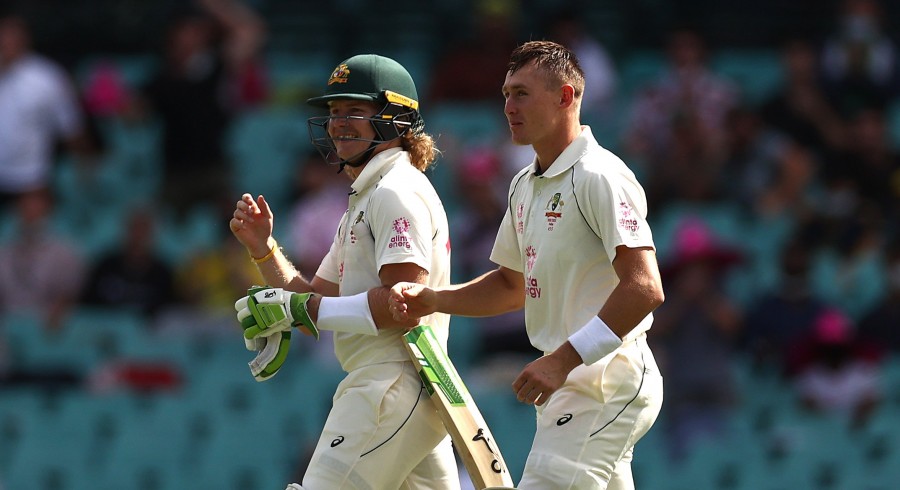 Pucovski, Labuschagne fifties put Australia on top in third Test
