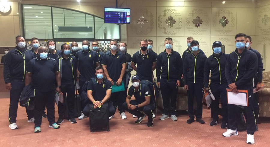 South Africa squad arrives in Pakistan ahead of T20I series
