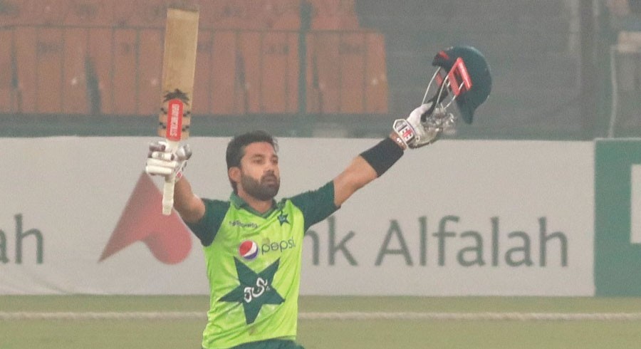 Twitter reacts after Rizwan hits maiden T20I ton