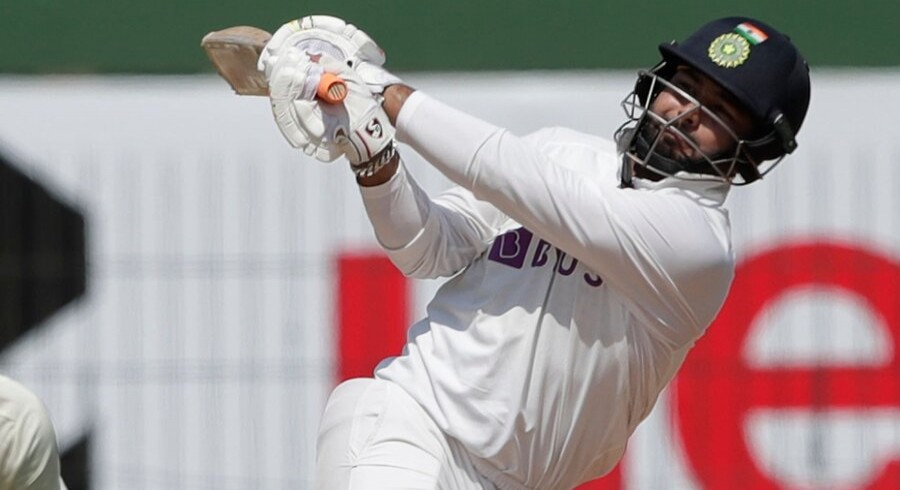 Pant's flamboyant hundred puts India on top against England