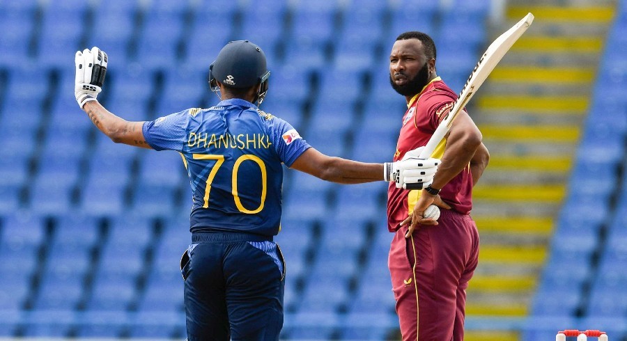 Gunathilaka's controversial dismissal mars Windies win