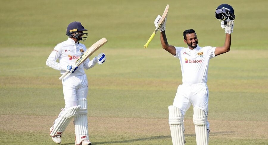 Sri Lanka skipper Karunaratne hits double ton against Bangladesh