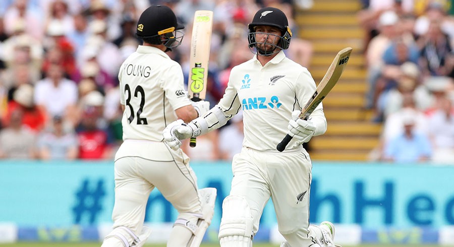 Conway, Young put New Zealand in charge against England at Edgbaston