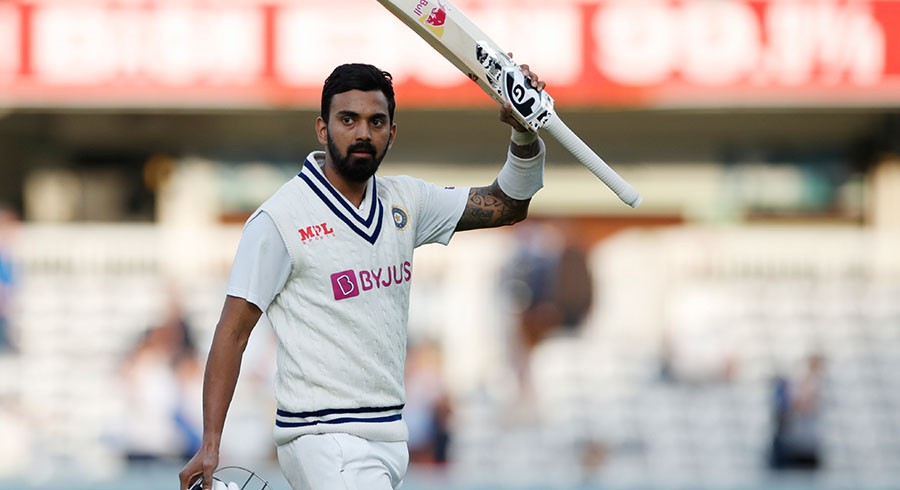 Rahul, Rohit fire as India make England bowlers toil at Lord's