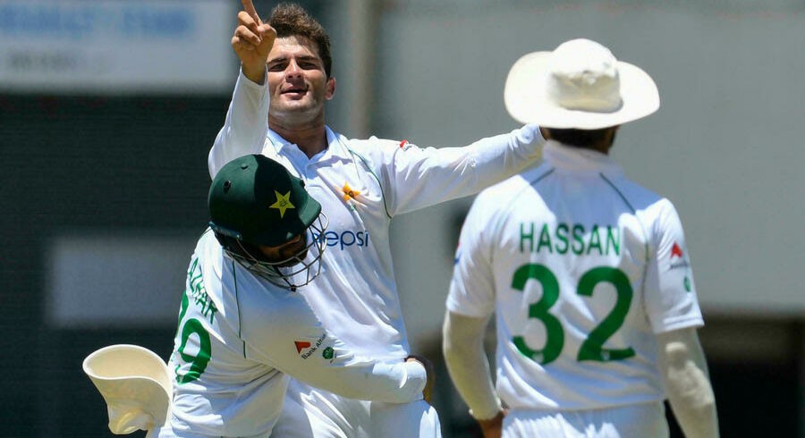 Shaheen triple burst rocks West Indies' victory bid