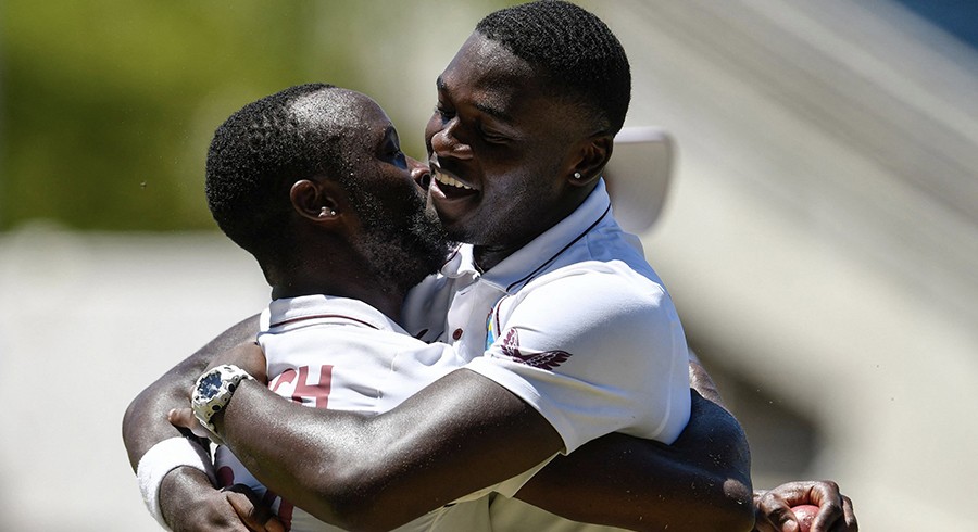 West Indies down Pakistan in first Test after thrilling finish