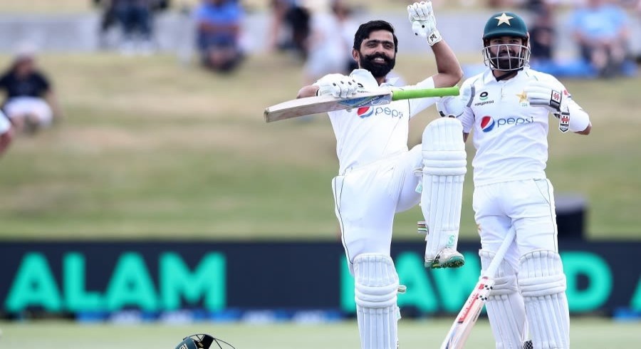 Fawad Alam reacts after heroic knock against West Indies in second Test