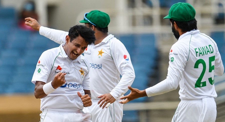 Pakistan down West Indies in second Test to level series