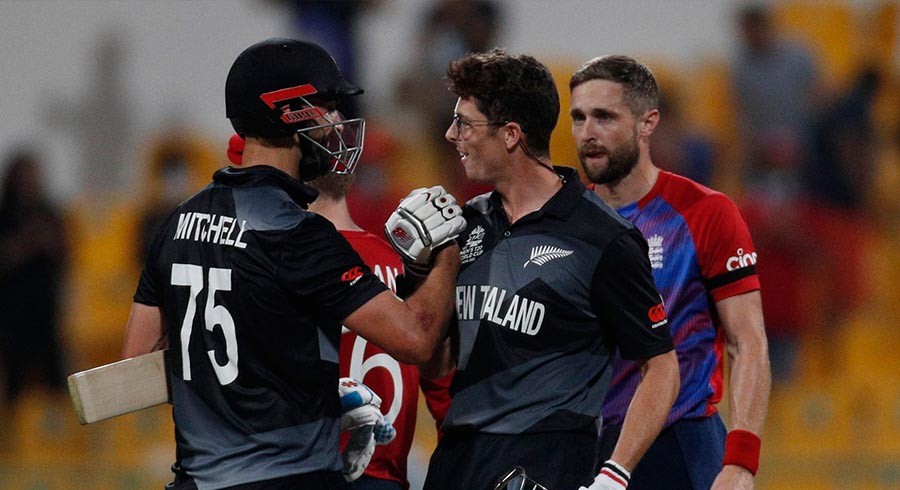 New Zealand down England in first T20 World Cup semi-final