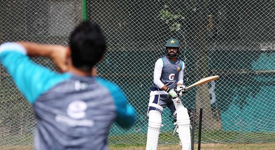 قومی کرکٹرز کی نیٹ سیشن میں خامیوں کو دور کرنے پر توجہ